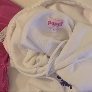 Poppi Drink Swag “brb,” Hoodie (L) never been worn